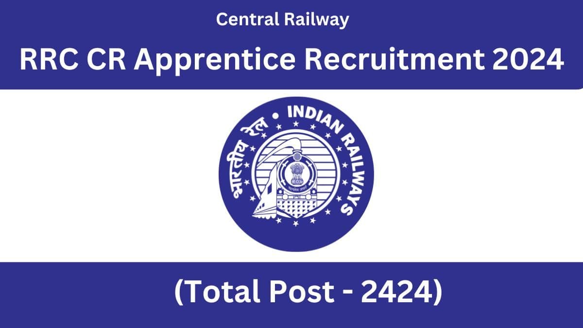 RRC CR Apprentice Recruitment 2024